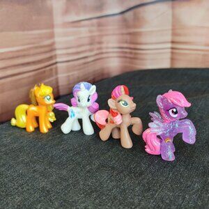 My Little Pony Mini Figures 4pc Lot